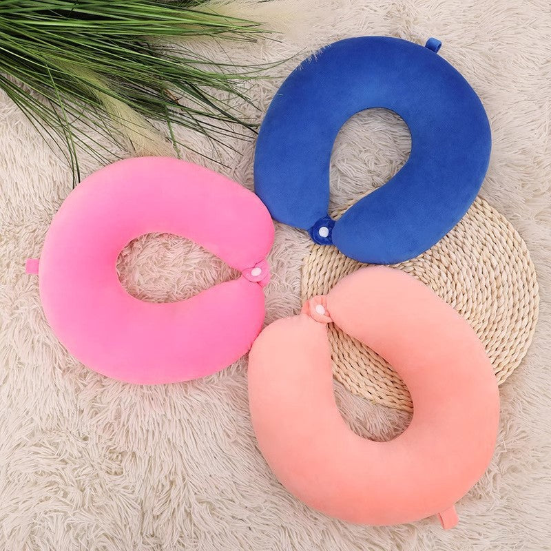 U-shaped pillow, neck pillow, neck pillow, cervical spine, neck pillow, nap, U-shaped pillow, travel portable pillow, sleeping artifact