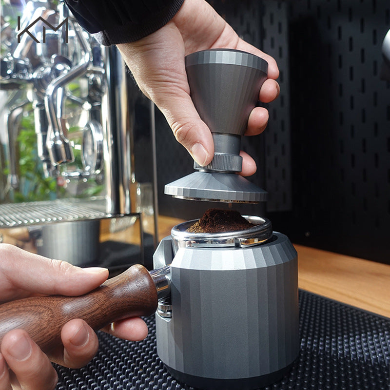 Coffee press holder, coffee handle, universal bracket, aluminum alloy press, hammer, cloth powderer, seat, matching utensils