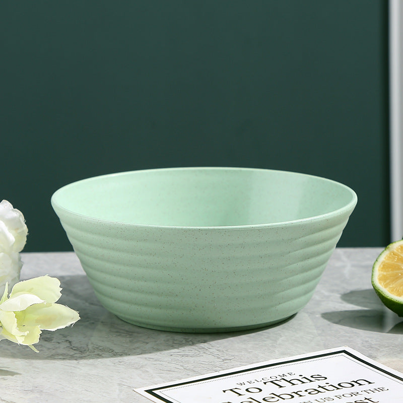 Simple ramen bowl plastic bowl large household instant noodle bowl spicy hot snail noodle special soup bowl anti-drop bowl wholesale