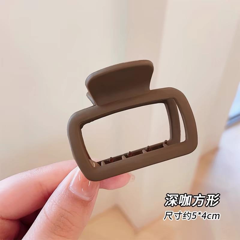 square small grab clip women's new hair grab back of the head pan hairpin half tie hairpin shark clip headpiece wholesale
