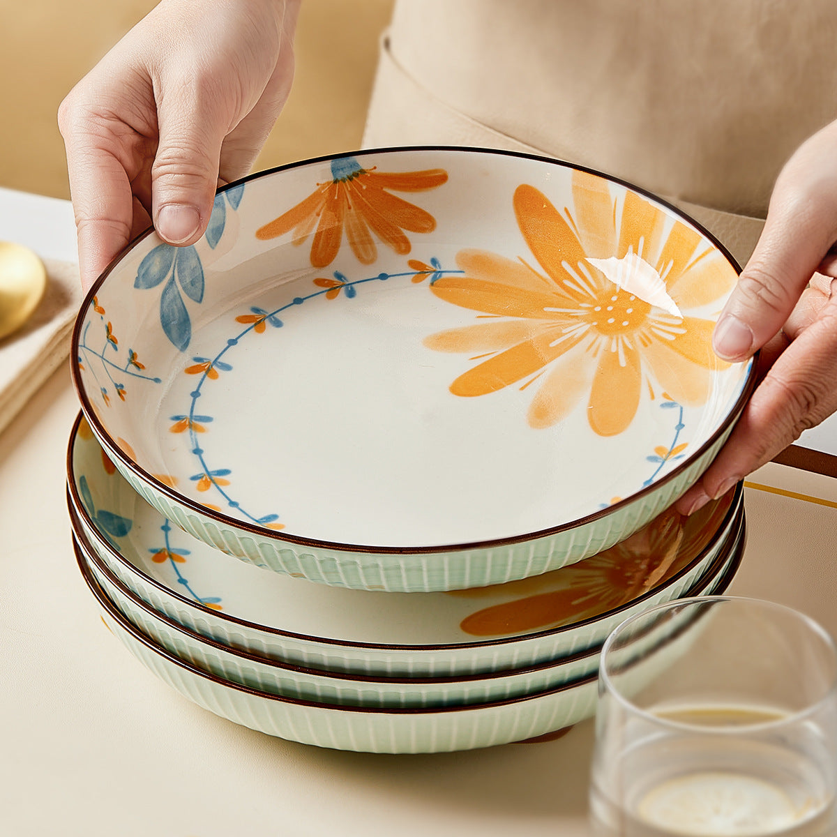Ceramic dishes