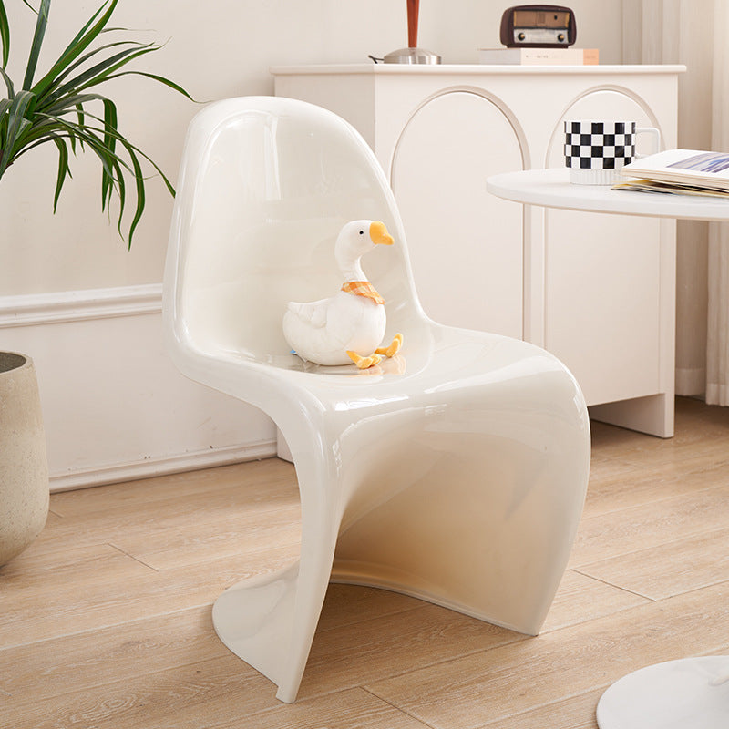 Pan Dong chair simple modern dining chair creative designer acrylic plastic chair net red transparent chair makeup stool
