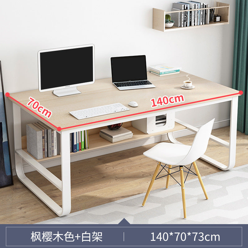 Computer Desk Desk Simple Home Desk with Drawers Rental Room Student Study Bedroom Desk Writing Desk