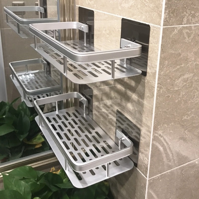 No punching toilet bathroom shelf wall-mounted toilet toilet washstand supplies wall storage shelf