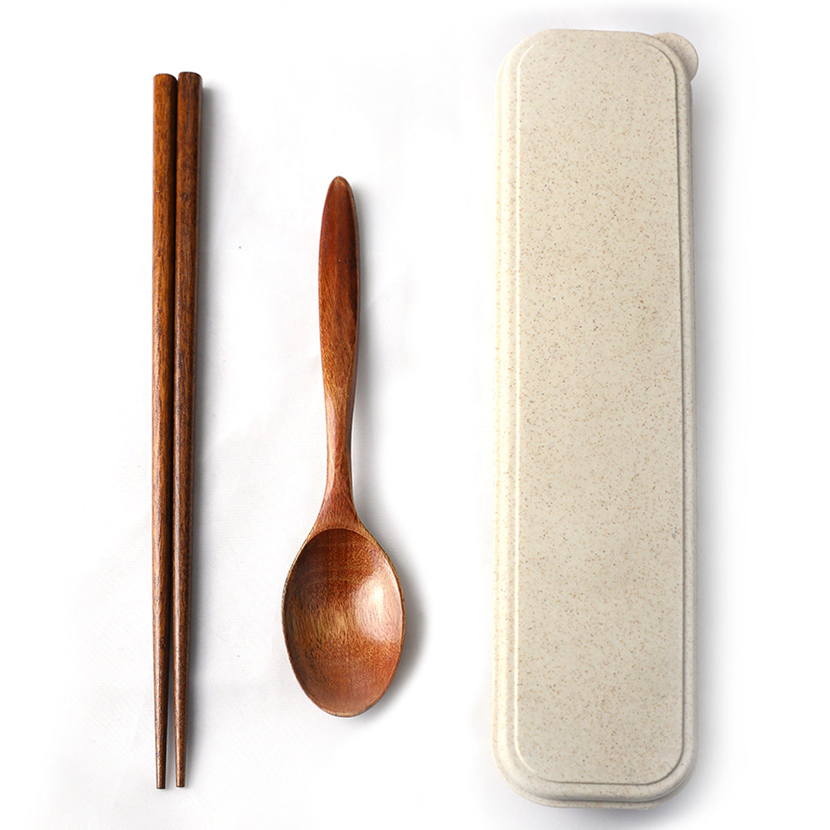 Portable cutlery spoon chopsticks box