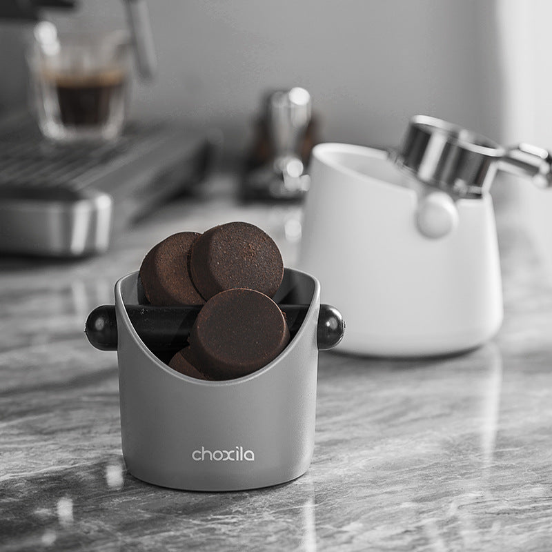 Coffee grounds barrel coffee machine knock powder knock residue barrel household coffee grounds barrel waste residue barrel coffee grounds recycling barrel non-slip