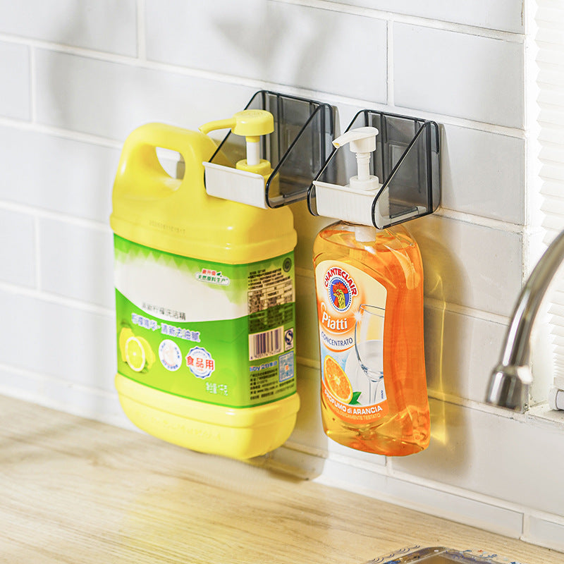 Shower gel shelf no punching shampoo stand, bathroom dish soap hanger, toilet hand sanitizer wall hanger