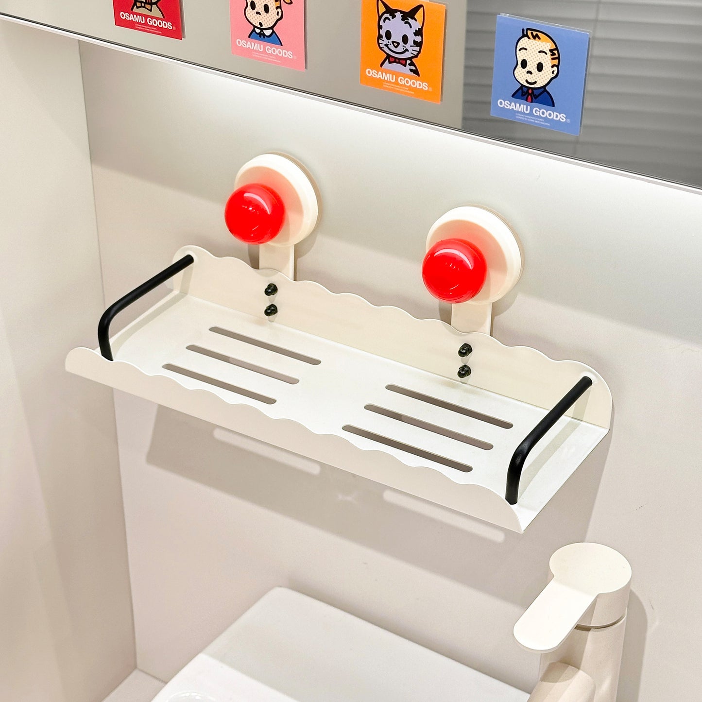 Bathroom suction cups, shelves, faucets, non-perforation, washbasins, storage racks, toilets, wall-mounted storage artifacts