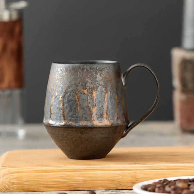 Gilt pour-over set, coffee gift box, coffee utensils, coffee pot, gift drip filter v60 household filter paper grinder