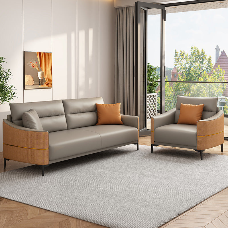 Office sofa simple, modern and fashionable, casual business, office, reception, lounge area, coffee table combination