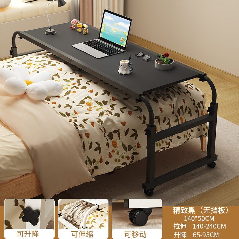 Trendy Cross Bed Table, Home Bed Table, Movable Desk, Computer Desk, Bedroom Bedside Small Table, Lazy Lifting Bed