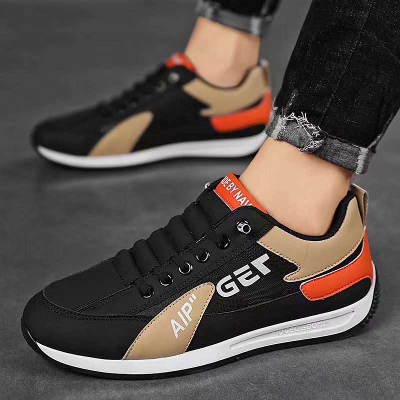 Men's Shoes 2025 Spring New Men's Casual Little White Shoes Trend Forrest Gump Shoes Lightweight and Breathable Running Shoes Men's Wholesale