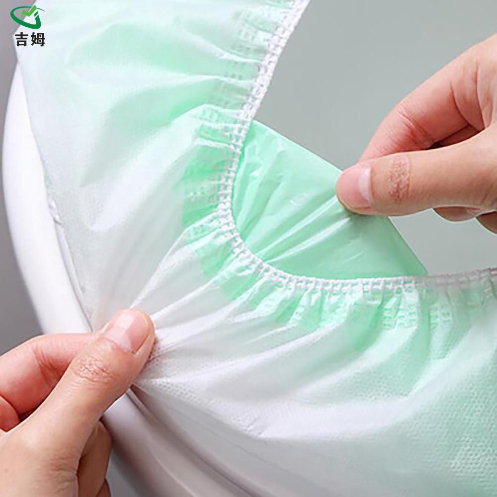 Disposable non woven toilet mat travel household toilet cover waterproof and dirty maternity toilet paper individually packaged
