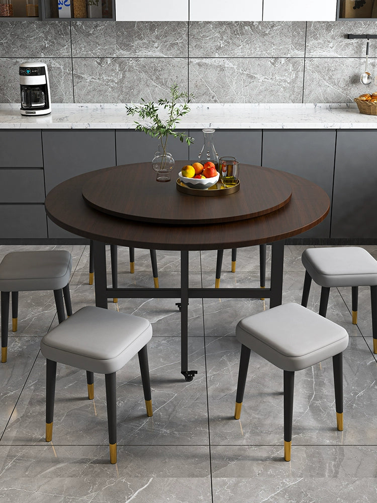Folding dining table
