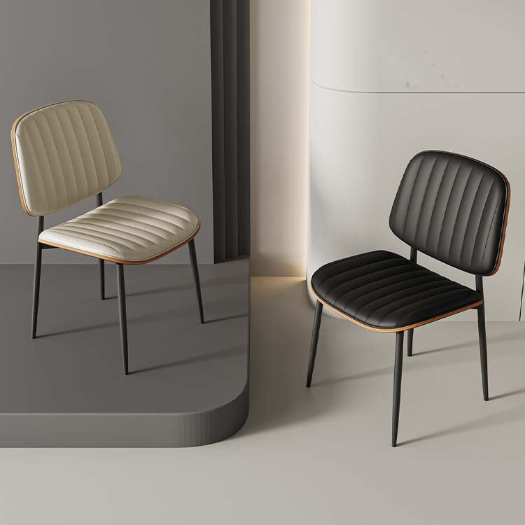 The family dining chair is simple
