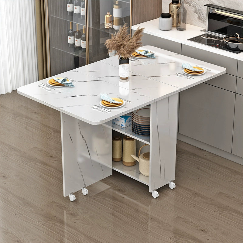 Collapsible dining table
