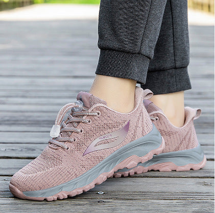 Spring new non-slip shoes for the elderly Middle and elderly walking shoes fashion lightweight shoes women's shoes mom shoes for men casual shoes