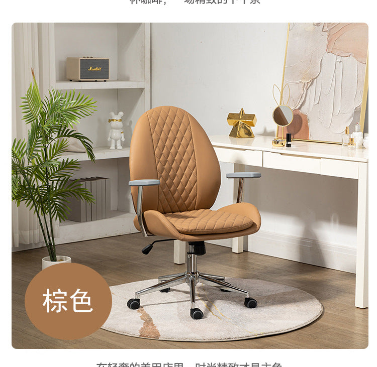 Computer chair wholesale home lifting ergonomic office chair nail chair dormitory chair college student study Xi chair