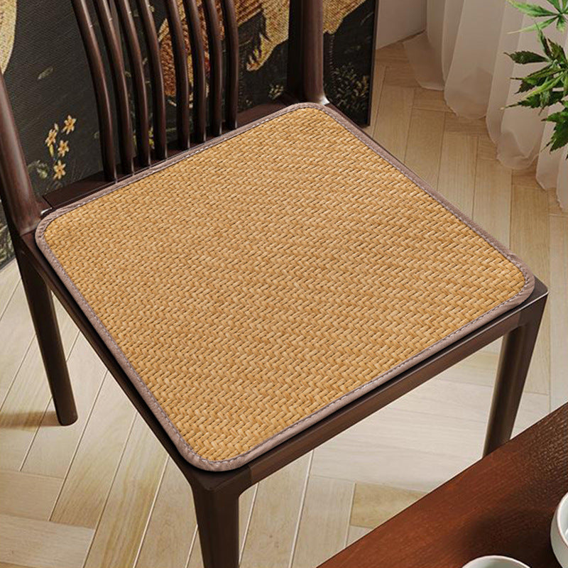 Ice Silk Cushion Summer Breathable Cool Cushion Office Cartoon Chair Cushion Breathable Summer Butt Cushion Student Chair Cushion
