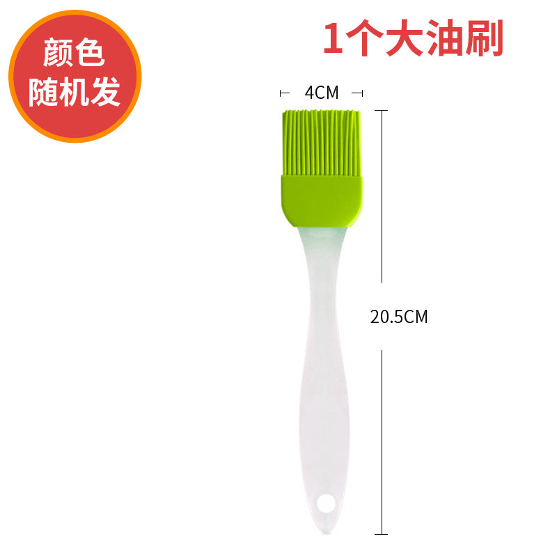 Silicone integrated oil brush
