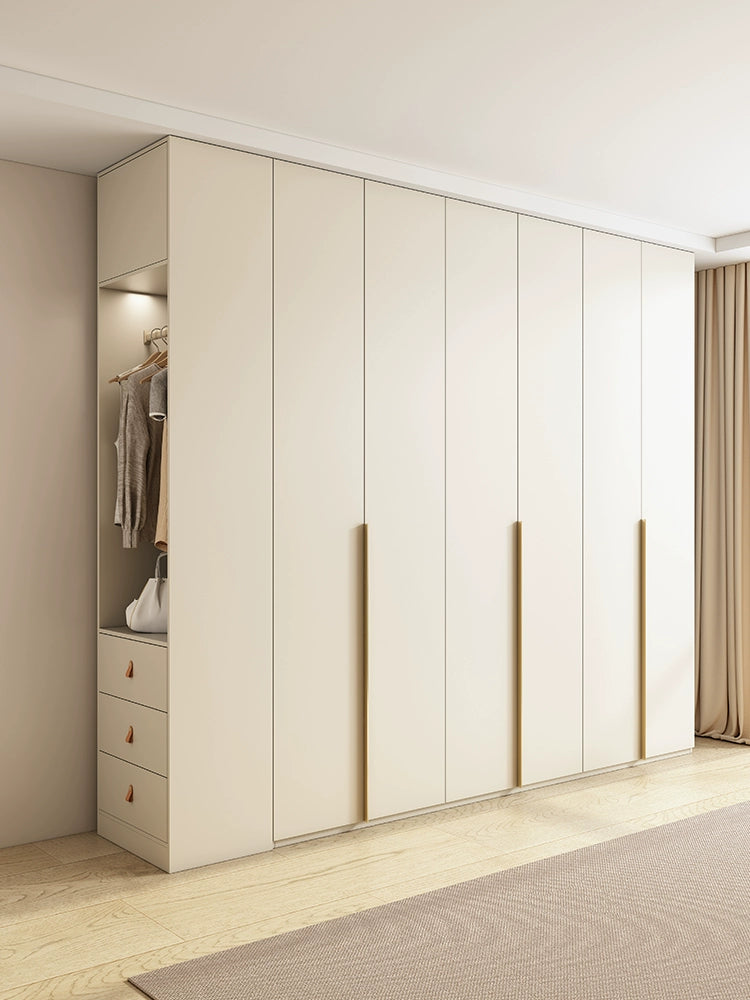 Solid wood wardrobe