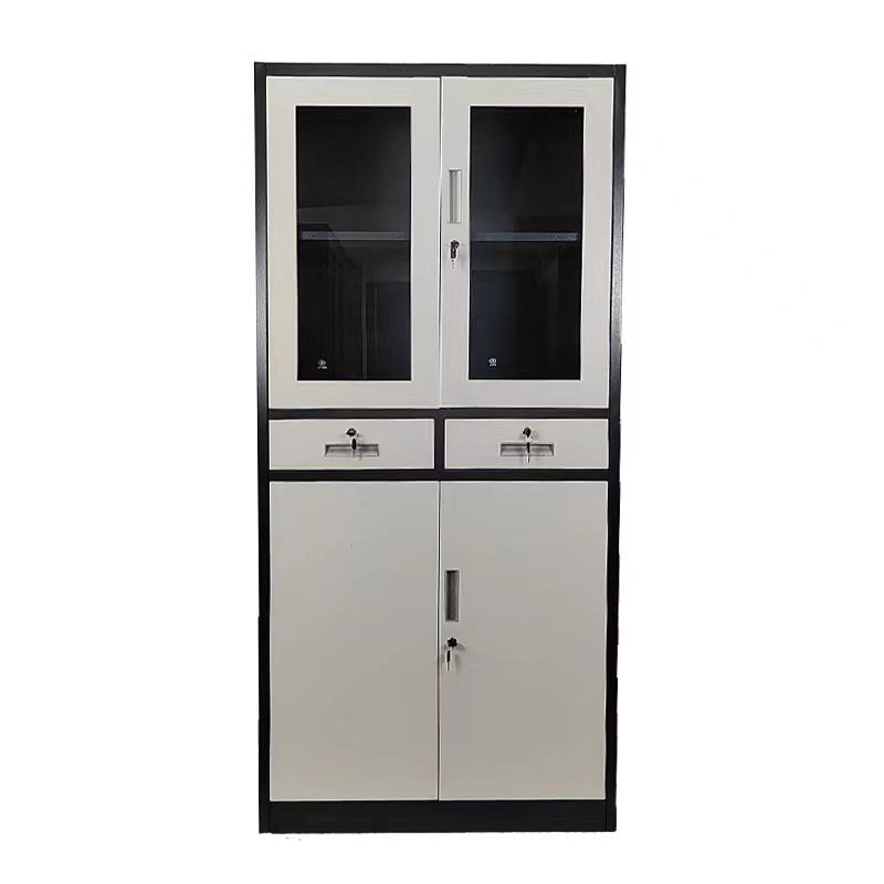 Narrow-sided color filing cabinet Office information financial voucher cabinet Disassembly and assembly of iron filing cabinet manufacturers wholesale