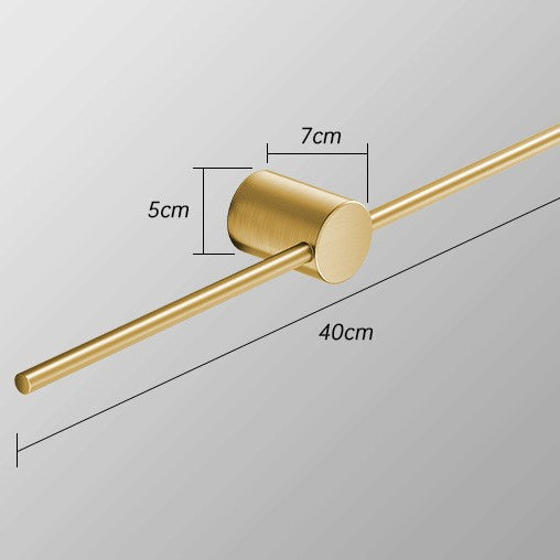 All copper cream wind white bathroom minimalist towel bar non-punch toilet single bar bath towel rack light luxury towel rack