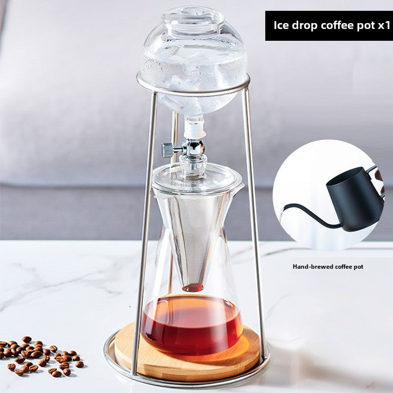 Tianxi cold extraction pot household drip type hand-brewed coffee cold extraction tea drip pot coffee appliance set ice drip coffee pot