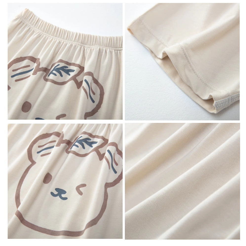 Baby big pp pants summer thin men's and women's baby summer fart pants children's modal summer shorts to wear