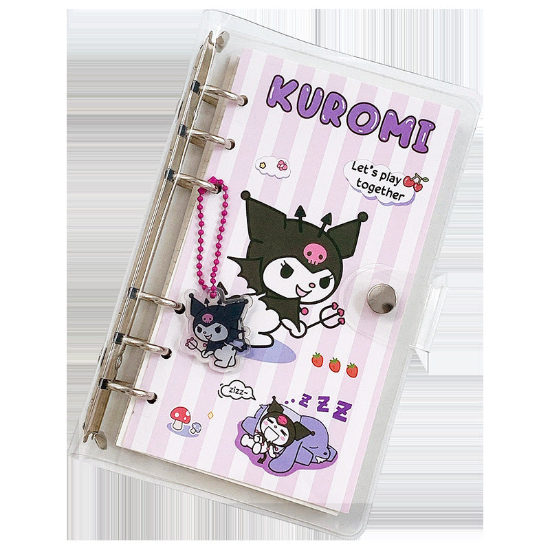 Cute girly heart DIY hand ledger set small fresh high-value loose-leaf coil student girl notebook