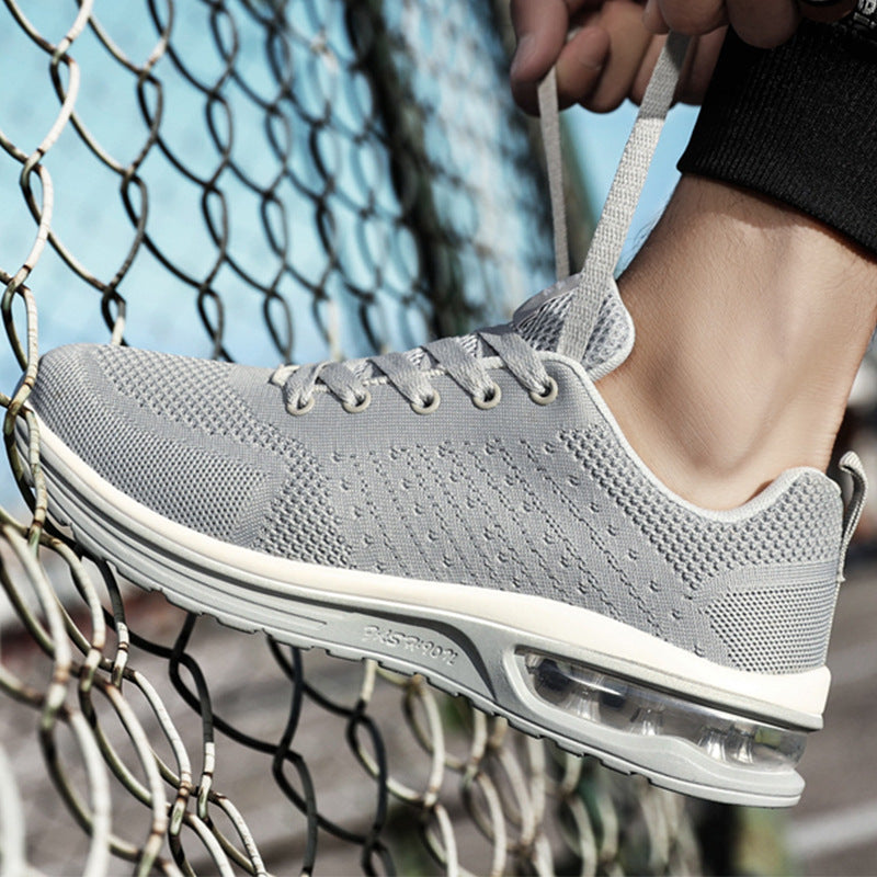 2024 New Casual Shoes Couples Outdoor Sneakers Breathable Mesh Shoes Air Cushion Sole Men's Shoes Couple Shoes Plus Size
