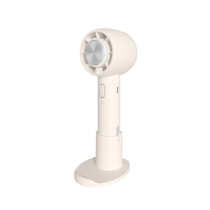 2024 New Handheld Ice Fan Semiconductor Refrigeration Portable Outdoor USB Mini Fan Desktop Small Fan