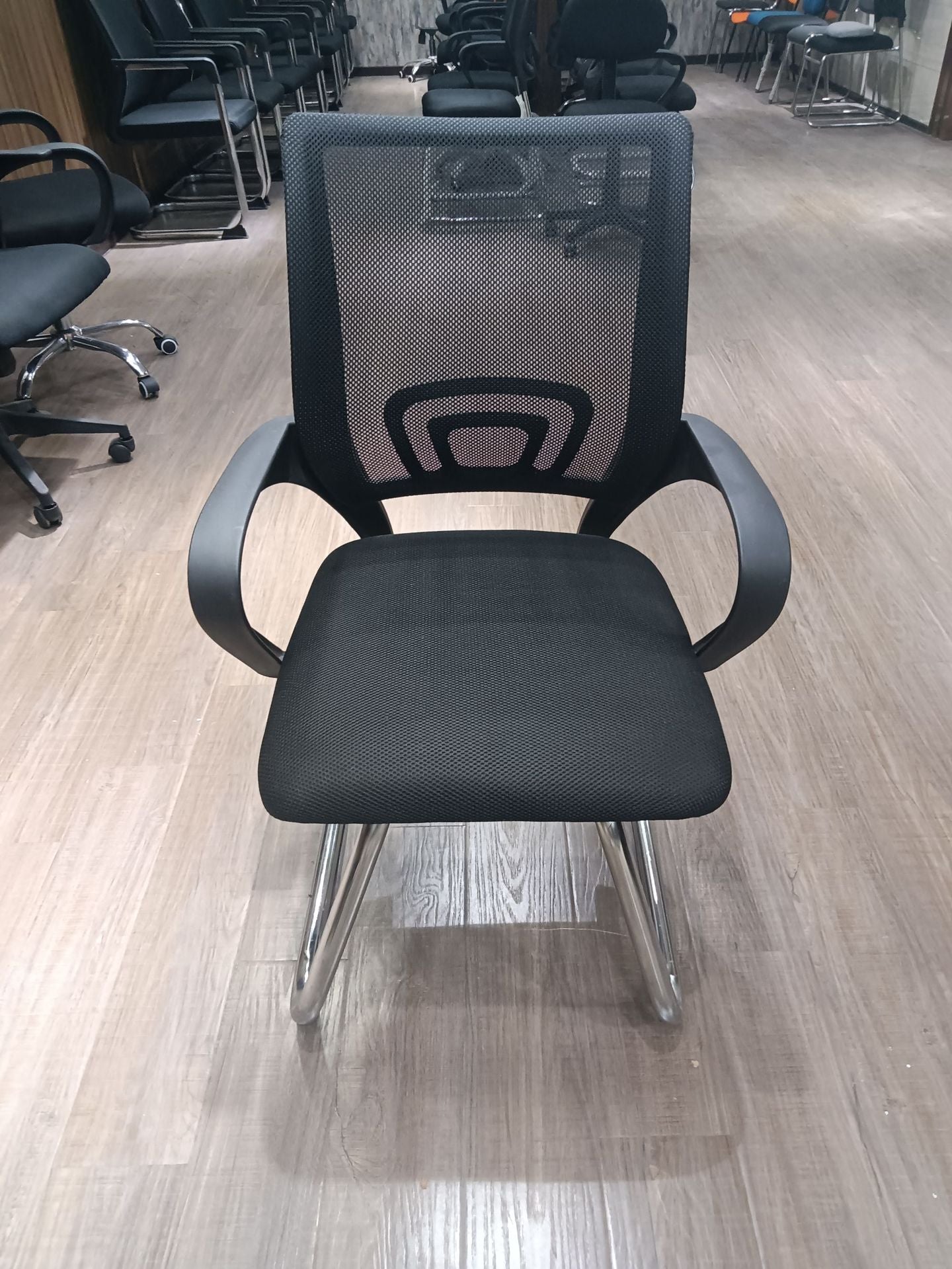 Foshan manufacturers office chair mesh home computer chair lifting staff seat bow conference revolving chair wholesale