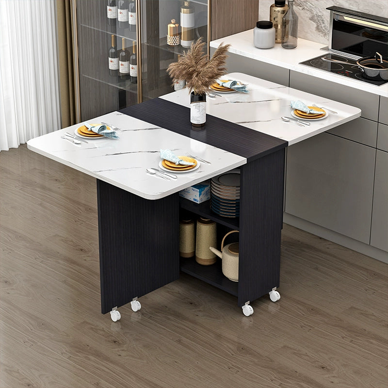 Collapsible dining table
