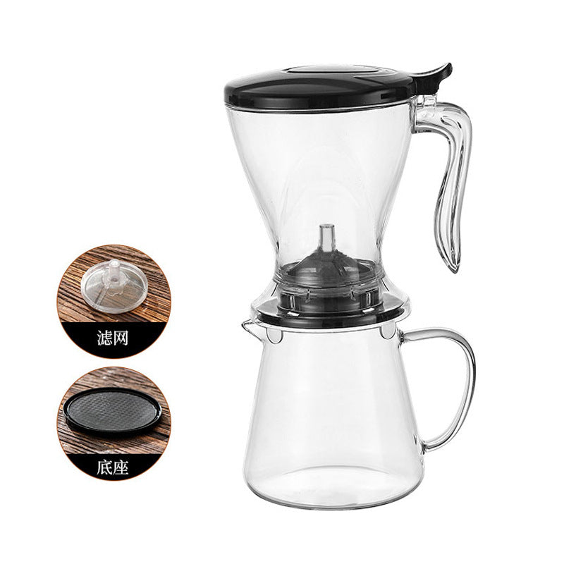 Cross-border American smart cup coffee filter steeping pour-over coffee filter cup set filter-free coffee utensils