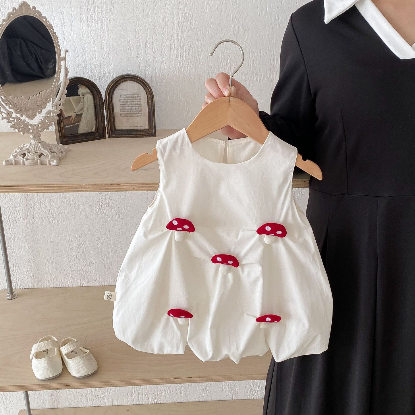 Girls Cute Vest Dress 0-5 Years Old Summer Korean Children's Clothes Baby Girl Super Cute Dress Kids Skirt AQ057