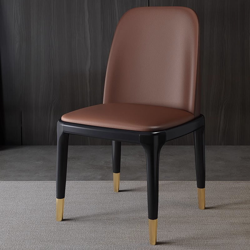 All solid wood dining chair
