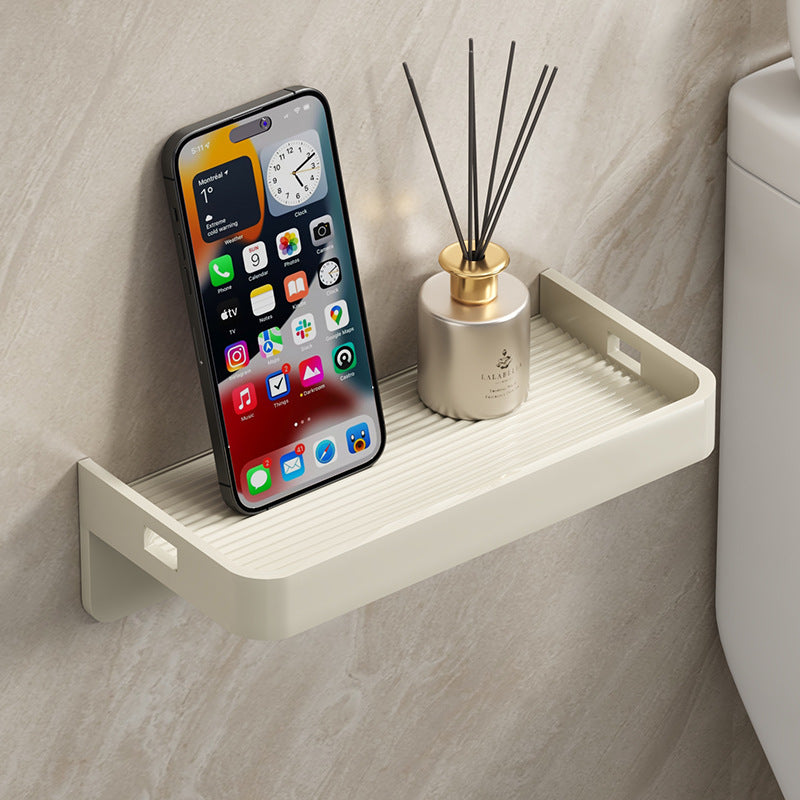 Toilet mobile phone holder, public toilet, bathroom mobile phone tray, storage bracket, non-perforated wall shelf