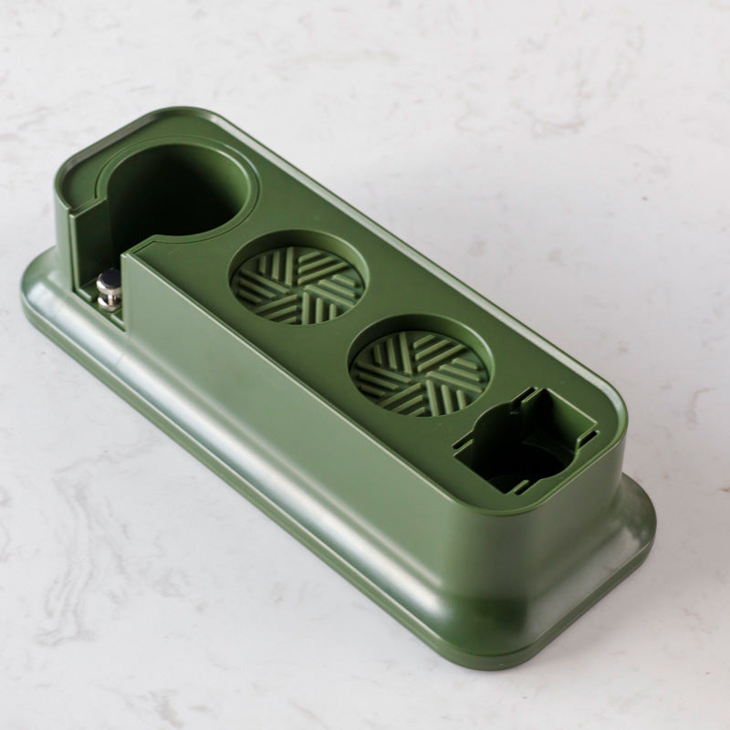 Espresso ABS press holder, storage rack handle, filling seat, multi-function handle holder, coffee press utensil