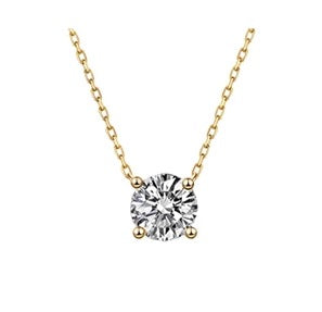 New hot-selling S925 sterling silver four-claw single diamond 5A zircon boogie diamond necklace women's wild clavicle chain one piece dropshipping