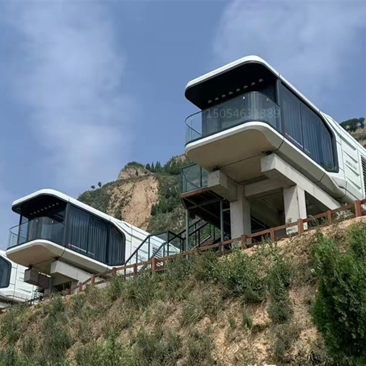Internet celebrity check-in B&B cottage Star Hotel B&B Capsule room wandering warehouse high-end Internet celebrity hotel house