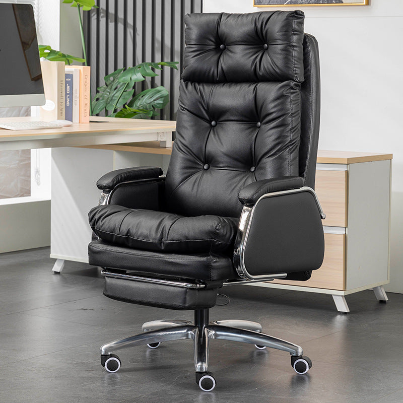 Office chair comfortable, sitting, reclining computer chair, home back seat, gaming sofa chair, leather boss chair, massage