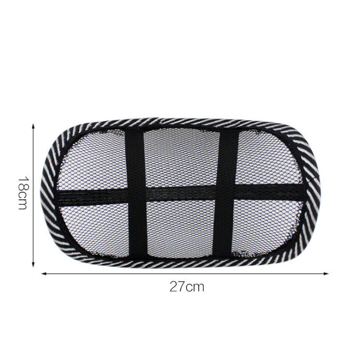 Car headrest comfortable, breathable, cool hollow neck pillow, car interior supplies, summer empty mesh mini car pillow