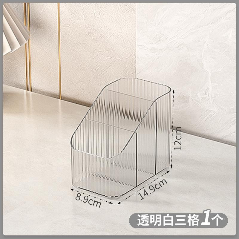Simple and fashionable stationery storage box, desktop student, multi-compartment drawer, pen holder cabinet, office tape, hair accessories, sundries