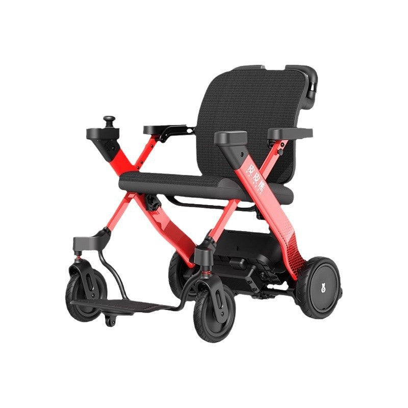 Pippi Bear W3 Electric Wheelchair Intelligent Automatic Disabled Elderly Special Scooter Foldable and Portable