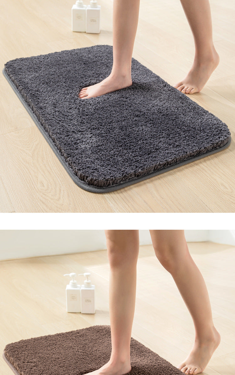 Toilet floor mat absorbent toilet toilet bathroom non-slip mat bedroom carpet door mat entry door mat foreign trade mat
