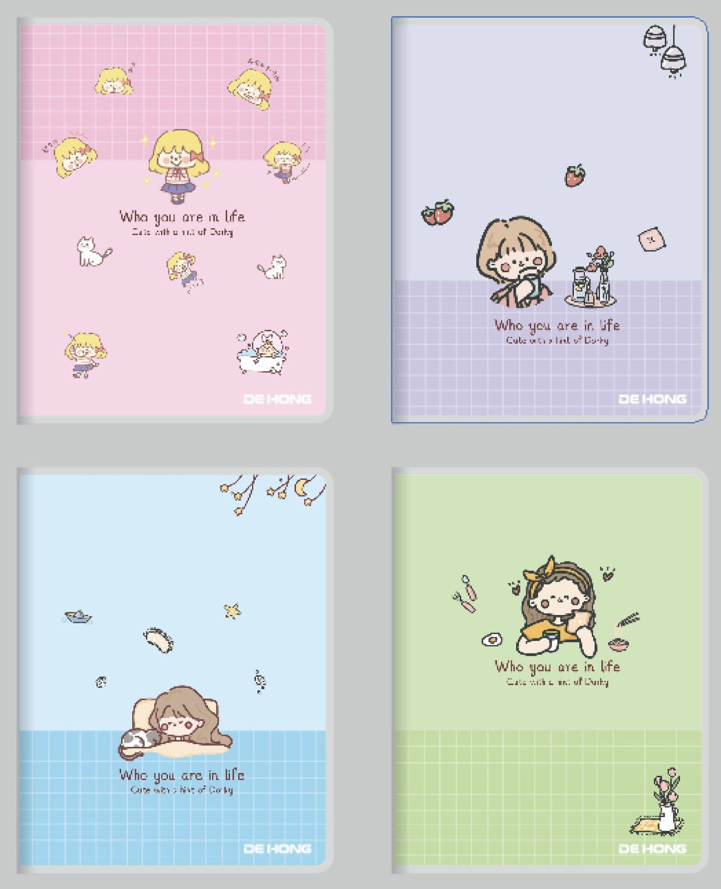 Book: Stationery, elementary school students, skin, small notebook, mini cute, pocket book, 100k portable plastic sleeve wholesale