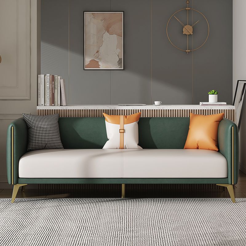 Office sofa, coffee table combination, business reception, reception area, three-seater small apartment sofa, simple modern office