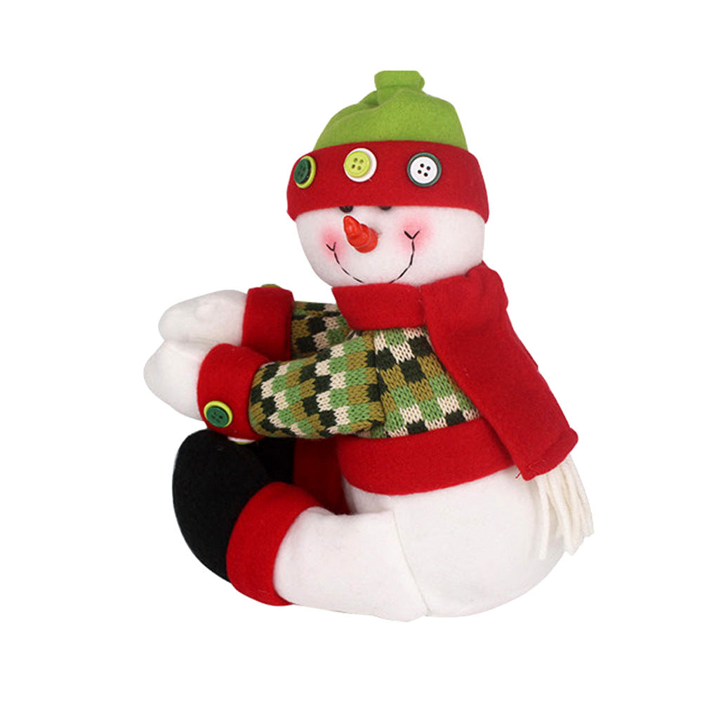 Band-to-Aid Cross-border Hot Selling Christmas Gifts 65CM Long-legged Elf Window Decoration Christmas Home Decorations