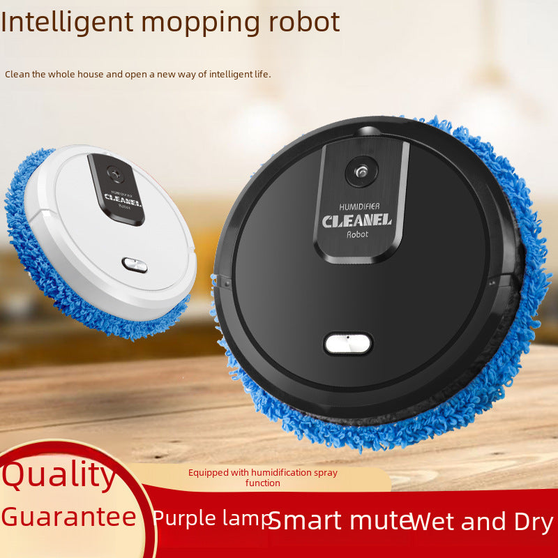 Cross-border smart household wet and dry sweeping robot, humidifying mopping machine, lazy sweeping robot
